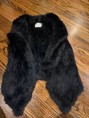 Yves Salomon fur vest